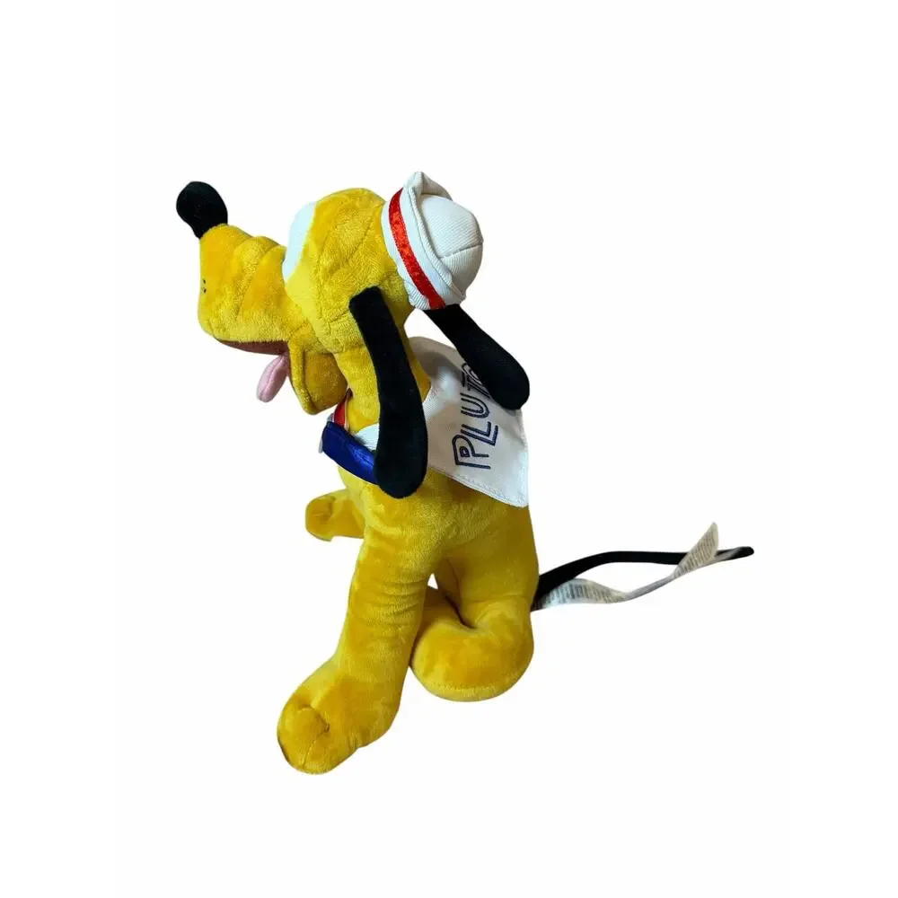Disney Cruise Line Pluto Sailor Plush Stuffed Animal Cruise Ship